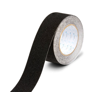 Anti-Slip Tape, Black, 2" x 30', 2-Pack Safety Tapes and Treads Blue Summit Supplies 