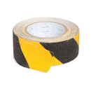 Anti-Slip Tape, Black/Yellow Stripe, 2" x 30', 2-Pack Safety Tapes and Treads Blue Summit Supplies 