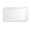 Clear Plastic Pencil Box, 4 Pack Pencil Boxes Blue Summit Supplies 