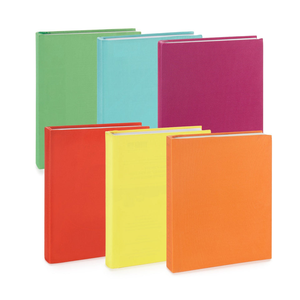 Blue Summit Supplies Stretchable Book Covers, Assorted Colors, 6 Pack
