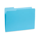 Plastic File Folders, Letter Size, Assorted Gem Tone Colors, 30 Pack Folders Blue Summit Supplies 