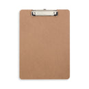 Hardboard Clipboards, Low Profile Clip, 30 Pack Clipboards Blue Summit Supplies 