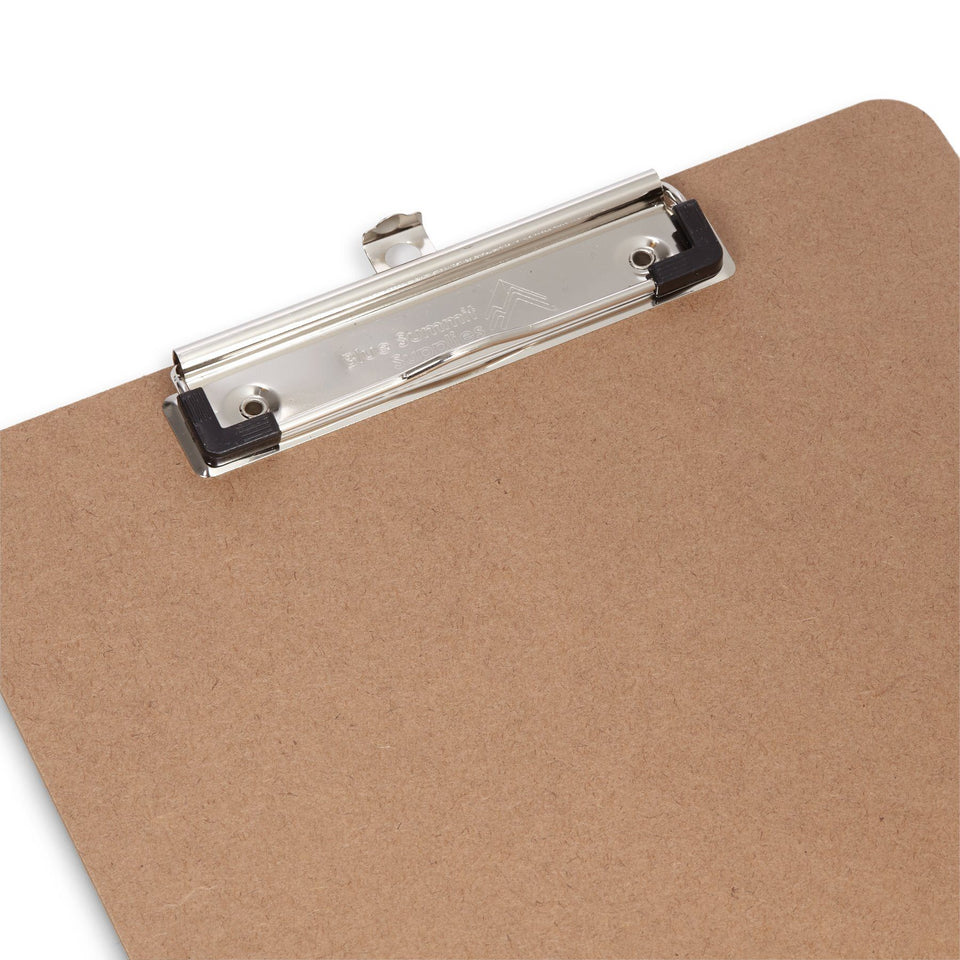 Hardboard Clipboards, Low Profile Clip, 30 Pack Clipboards Blue Summit Supplies 