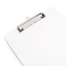 Whiteboard Clipboards, Low Profile Clip, 30 Pack Clipboards Blue Summit Supplies 