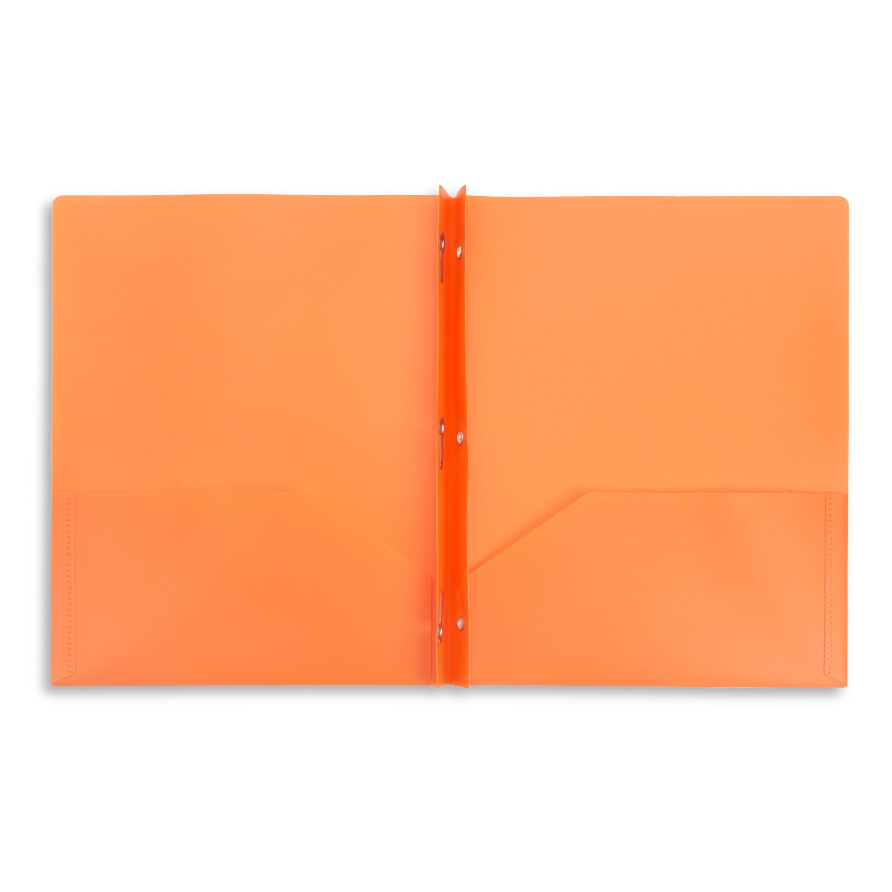 Clear Front Pocket Folder Prong Fastener Letter | Ultimate Office