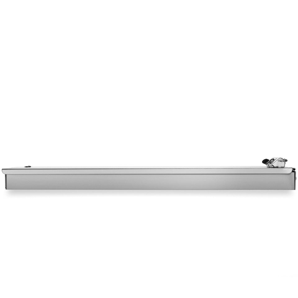 Aluminum Storage Clipboard, 1 Compartment, Small Clip Clipboards Blue Summit Supplies 