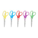 Stainless Steel Scissors, Assorted Colors, 30 Pack Scissors Blue Summit Supplies 