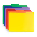 Plastic File Folders, Letter Size, Assorted Colors, 30 Pack Folders Blue Summit Supplies 