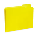 Plastic File Folders, Letter Size, Assorted Colors, 30 Pack Folders Blue Summit Supplies 