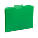 Plastic File Folders, Letter Size, Assorted Colors, 30 Pack Folders Blue Summit Supplies 