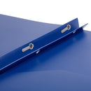 Plastic Two Pocket Folders with Prongs, Assorted Bold Colors, 30 Pack Folders Blue Summit Supplies 