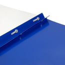 Assorted Colors Plastic Report Covers with Prongs, 25 Pack Report Covers Blue Summit Supplies 