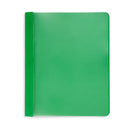 Assorted Colors Plastic Report Covers with Prongs, 25 Pack Report Covers Blue Summit Supplies 