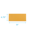 Blue Summit Supplies #12 Envelopes, Kraft, 500 Pack