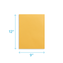 Clasp Envelopes, 9” x 12”, Kraft Paper, 100 Pack Envelopes Blue Summit Supplies 